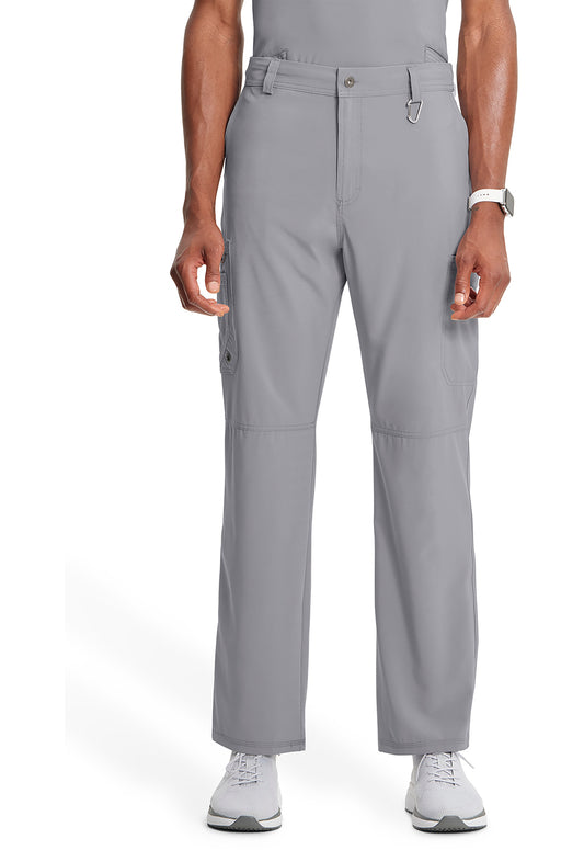 Infinity CK200A Men's Fly Front Scrub Pants Grey