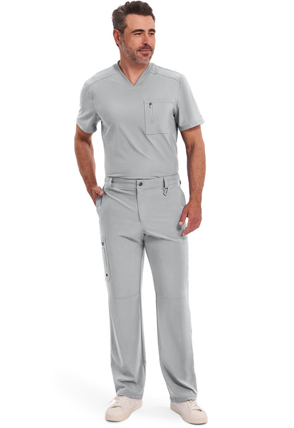 Infinity CK200A Men's Fly Front Scrub Pants Grey