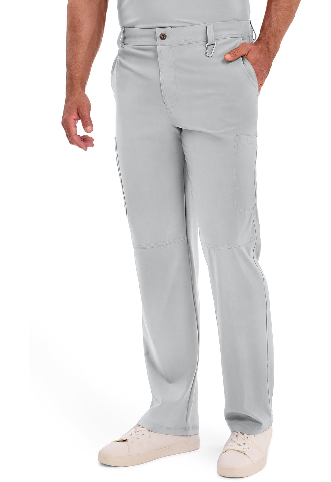 Infinity CK200A Men's Fly Front Scrub Pants Grey