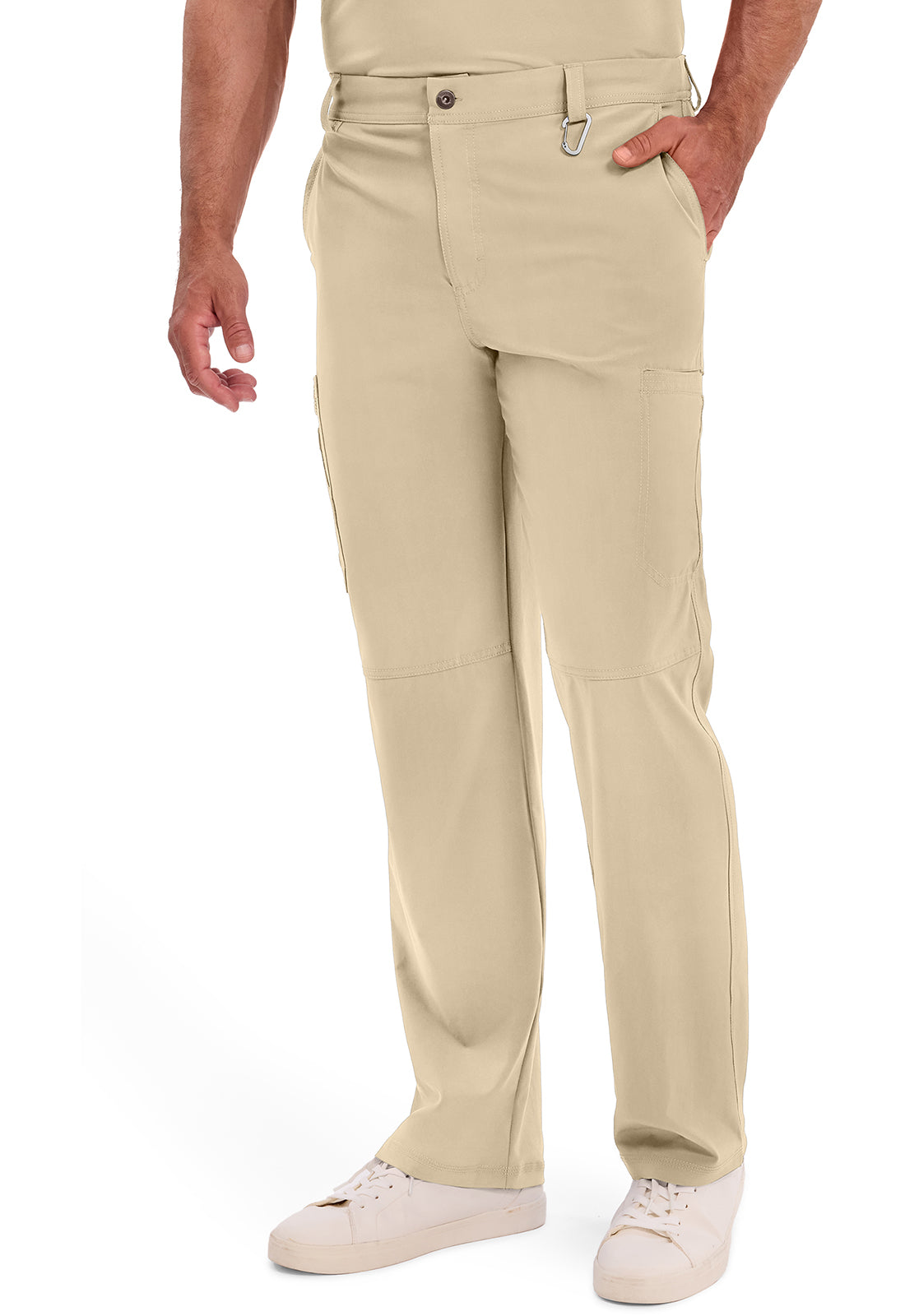 Infinity CK200A Men's Fly Front Scrub Pants Khaki