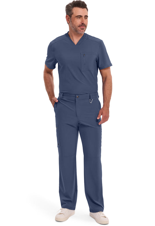Infinity CK200A Men's Fly Front Scrub Pants Navy