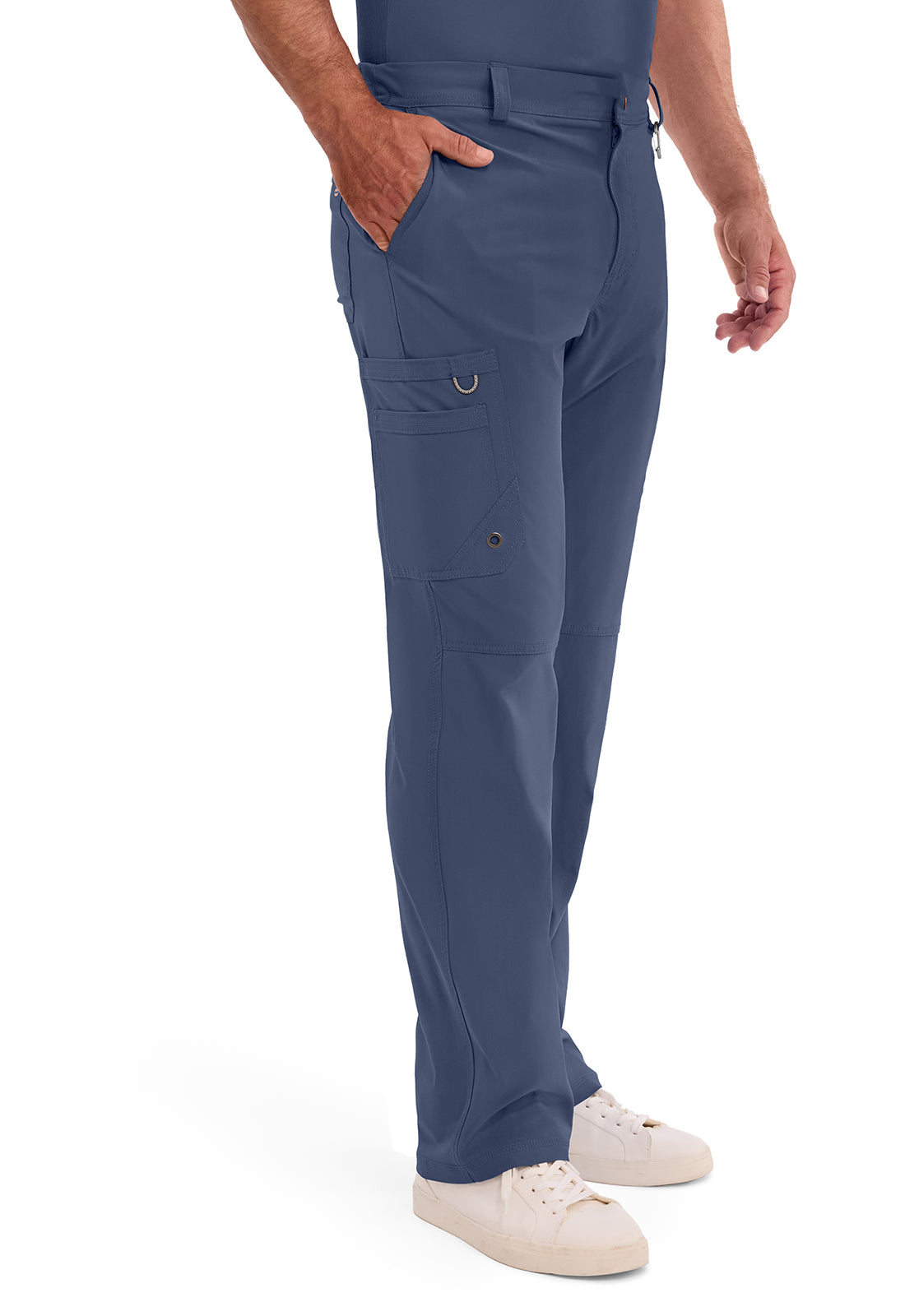 Infinity CK200A Men's Fly Front Scrub Pants Navy