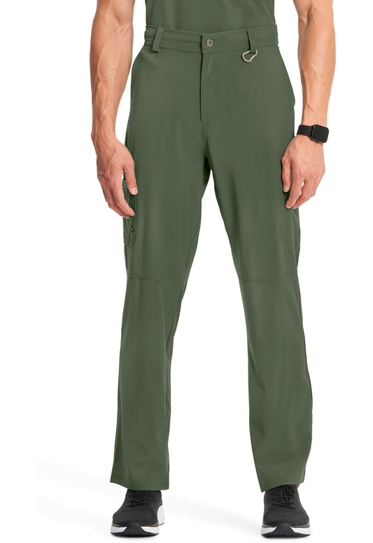 Infinity CK200A Men's Fly Front Scrub Pants Olive