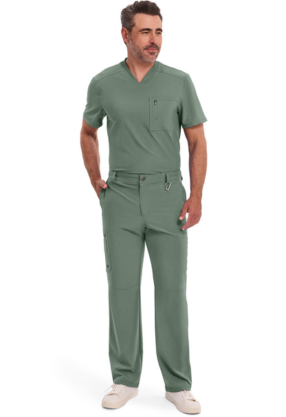 Infinity CK200A Men's Fly Front Scrub Pants Olive