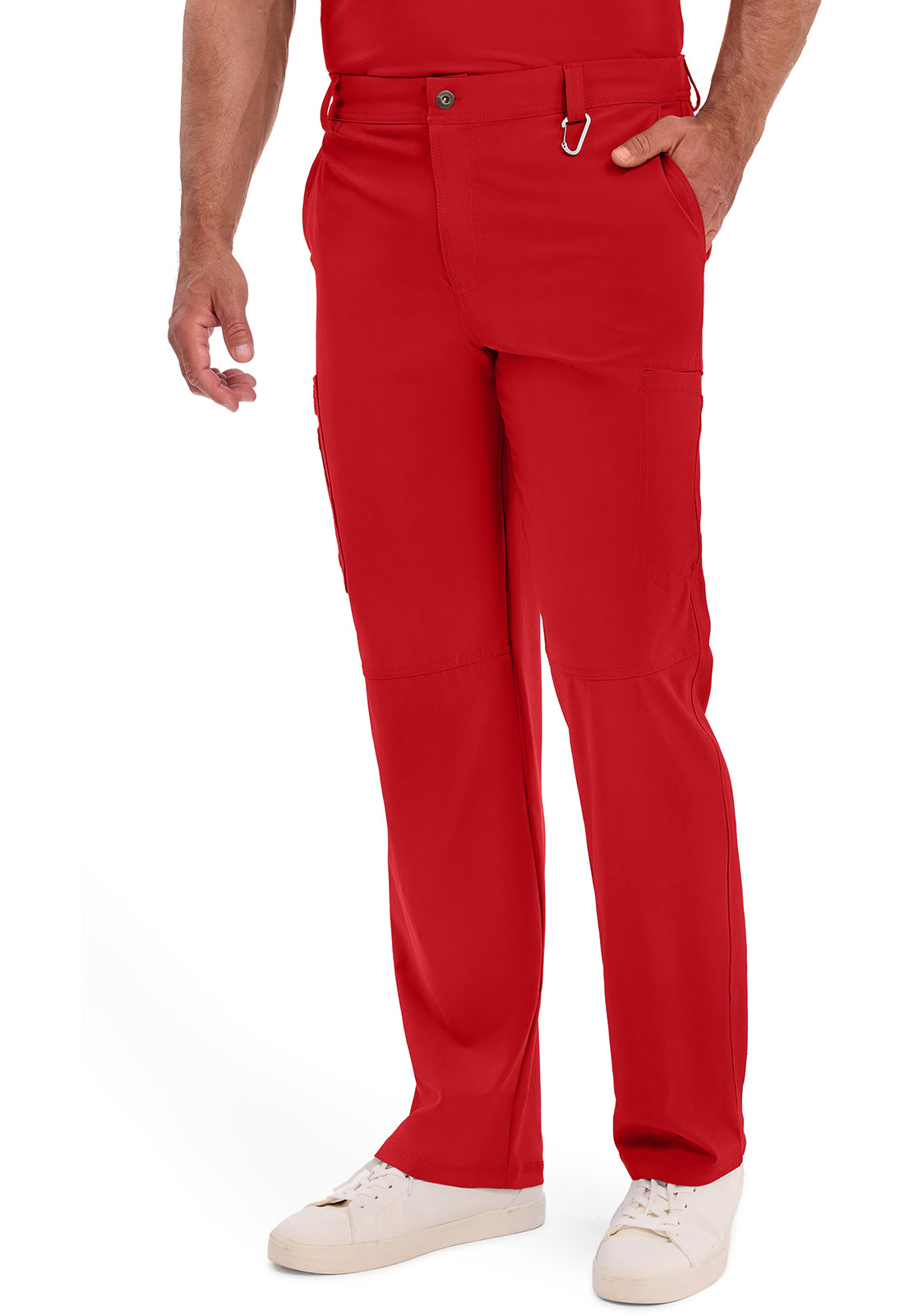 Infinity CK200A Men's Fly Front Scrub Pants Red