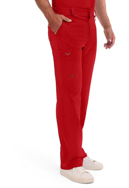 Infinity CK200A Men's Fly Front Scrub Pants Red