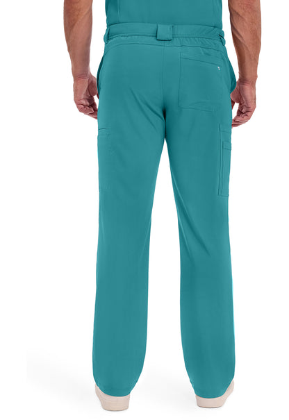 Infinity CK200A Men's Fly Front Scrub Pants Teal Blue