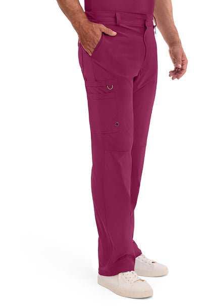 Infinity CK200A Men's Fly Front Scrub Pants Wine