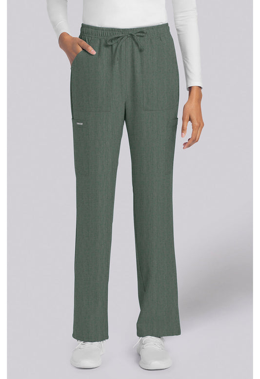Workwear Originals Ultra CK272A Women's Mid Rise Drawstring Trouser Cargo Scrub Pants image 1