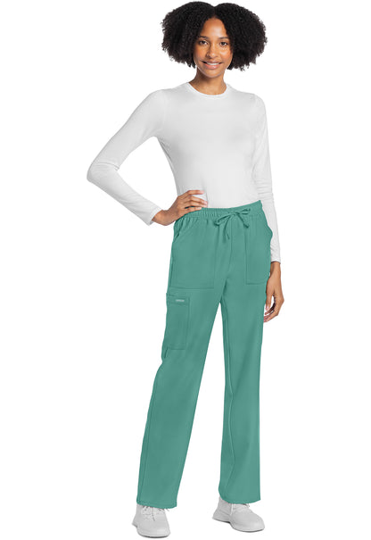 Originals Ultra CK272A Mid Rise Drawstring Trouser Cargo Pants Botanical Green