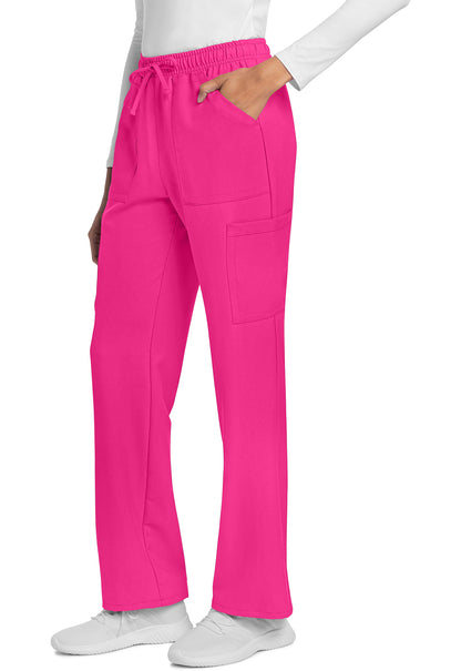 Originals Ultra CK272A Mid Rise Drawstring Trouser Cargo Pants Electric Pink