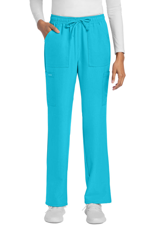 Originals Ultra CK272A Mid Rise Drawstring Trouser Cargo Pants Turquoise