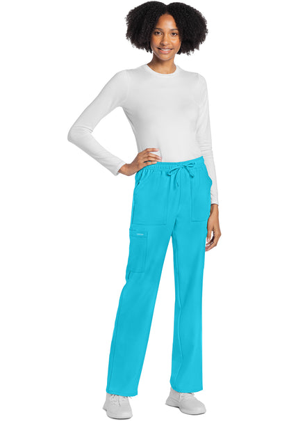 Originals Ultra CK272A Mid Rise Drawstring Trouser Cargo Pants Turquoise