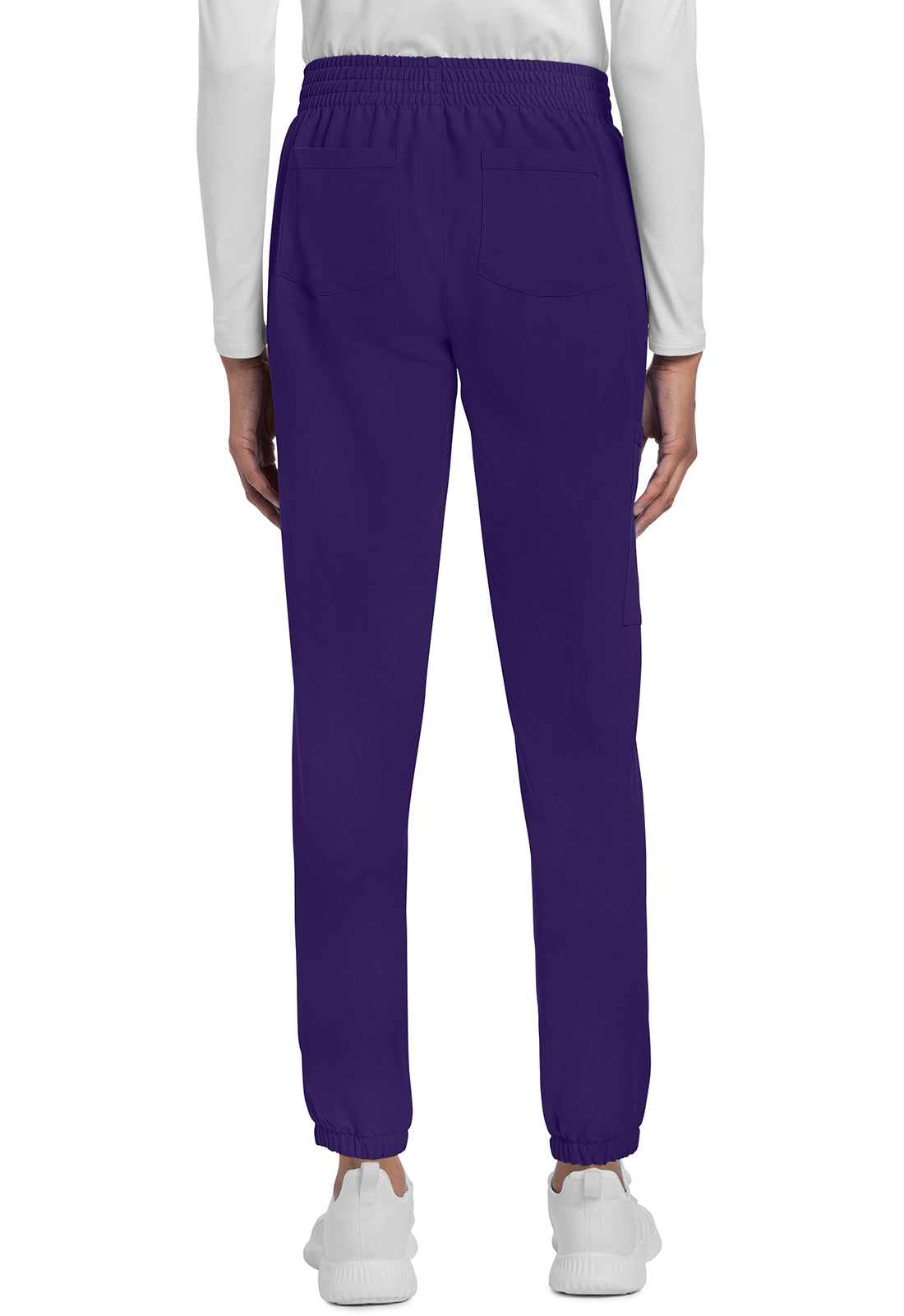 Originals Ultra CK273A Mid Rise Jogger Grape Model Image Back | Cherokee