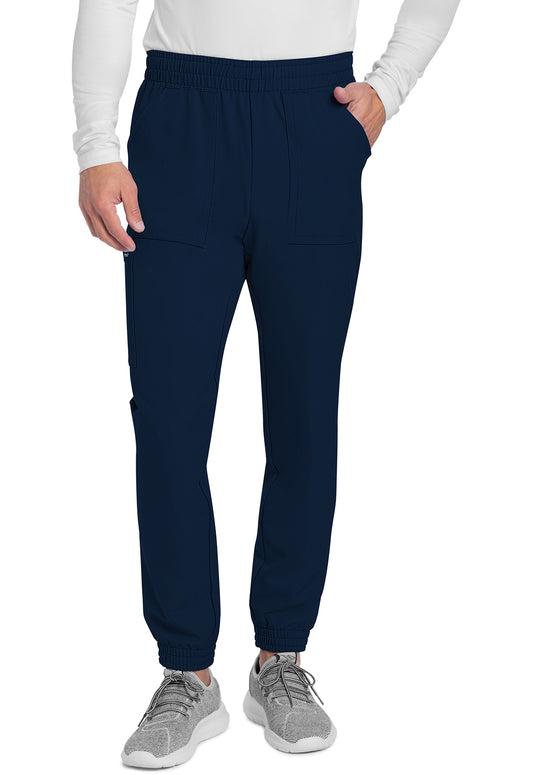 Originals Ultra CK278A Men's Mid Rise Jogger Navy Model Image Front | Cherokee