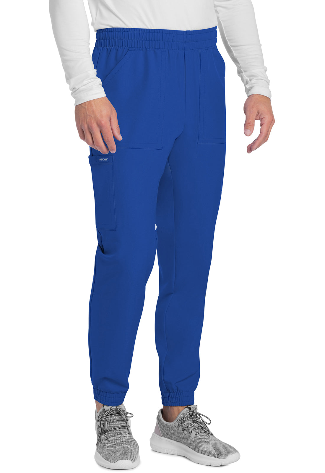 Originals Ultra CK278A Men's Mid Rise Jogger Royal Model Image Left Side | Cherokee