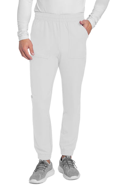 Originals Ultra CK278A Men's Mid Rise Jogger White Model Image Front | Cherokee