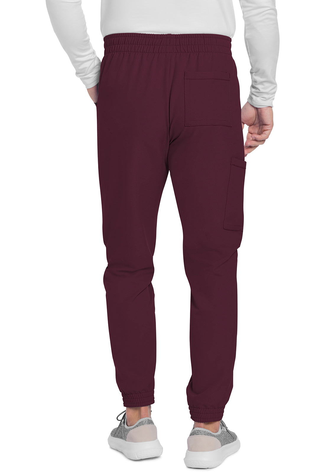 Originals Ultra CK278A Men's Mid Rise Jogger Wine Model Image Back | Cherokee