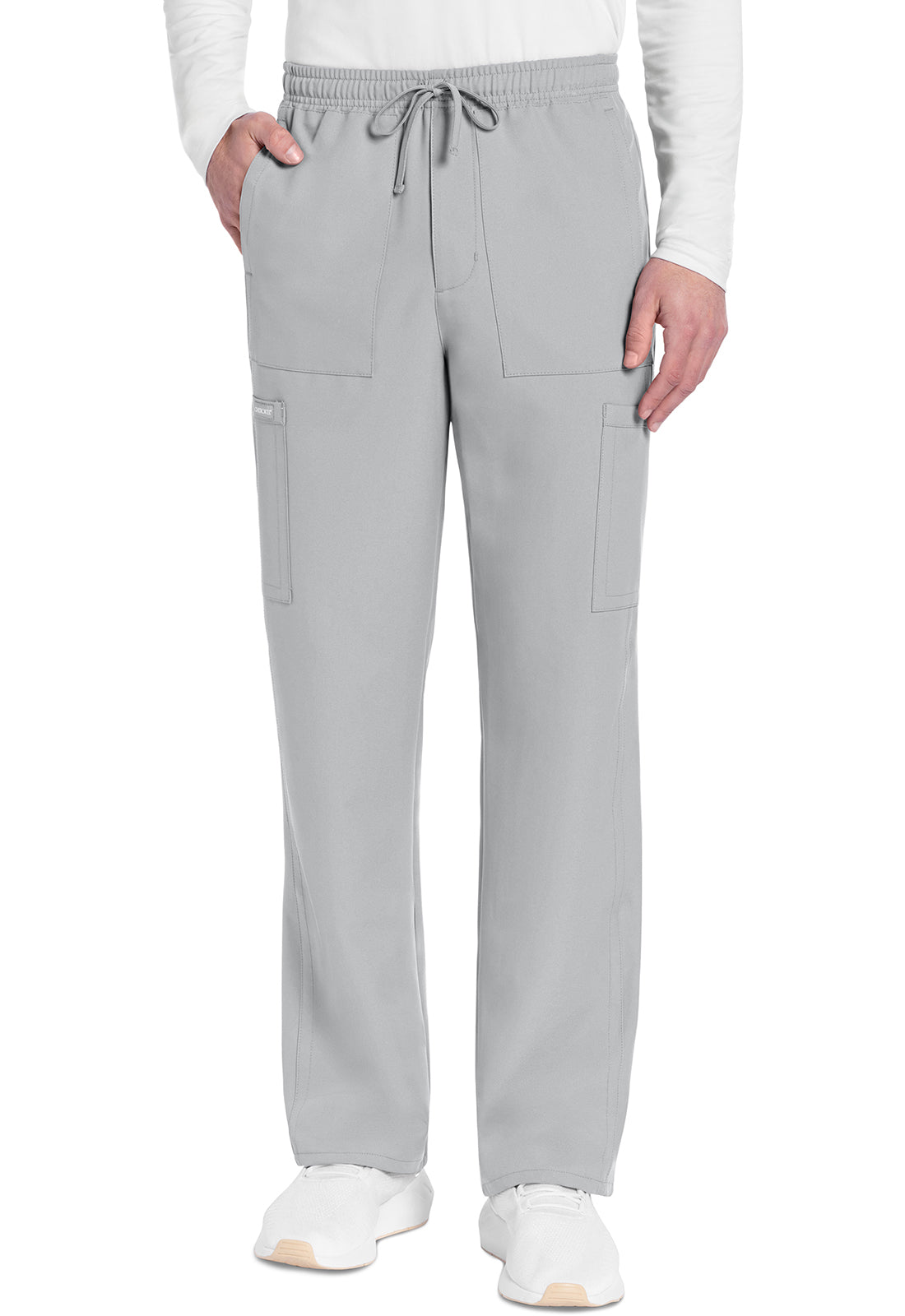 Originals Ultra CK279A Men's Mid Rise Zip Fly Straight Leg Pants Grey