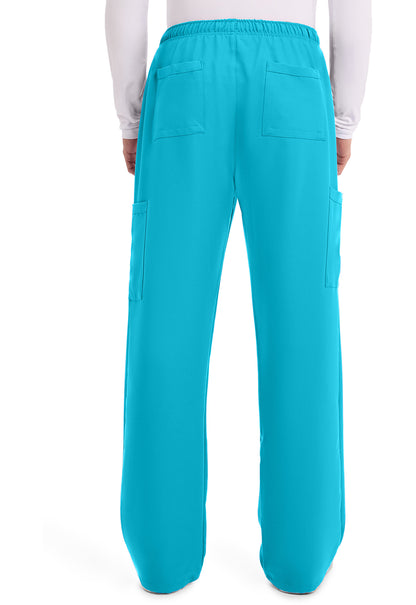 Originals Ultra CK279A Men's Mid Rise Zip Fly Straight Leg Pants Turquoise