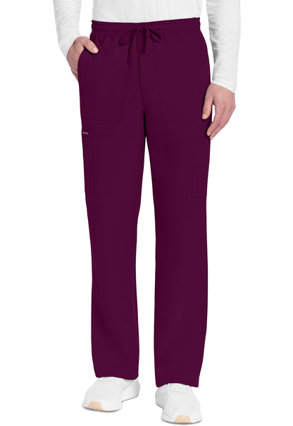 Originals Ultra CK279A Men's Mid Rise Zip Fly Straight Leg Pants Wine