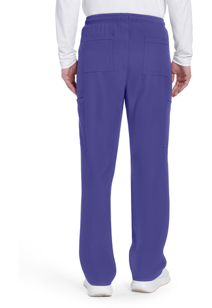 Workwear Originals Ultra CK279A Men's Mid Rise Zip Fly Straight Leg Scrub Pants Grape