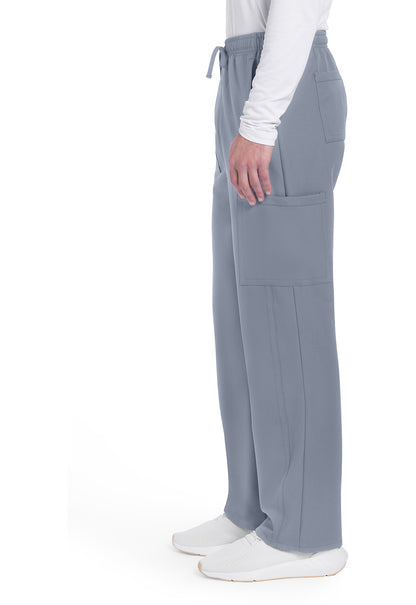 Workwear Originals Ultra CK279A Men's Mid Rise Zip Fly Straight Leg Scrub Pants Grey
