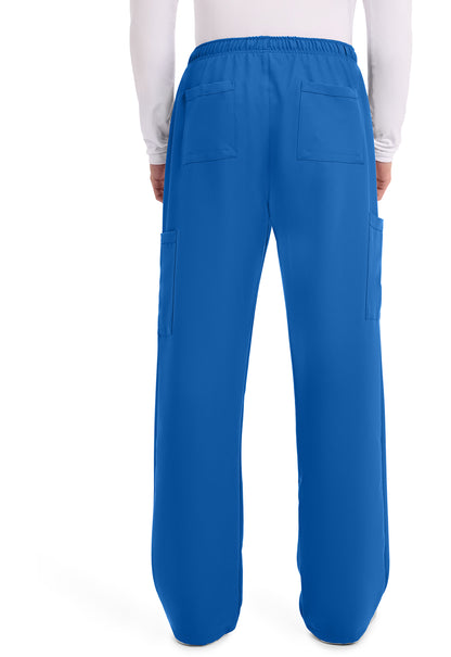Workwear Originals Ultra CK279A Men's Mid Rise Zip Fly Straight Leg Scrub Pants Royal