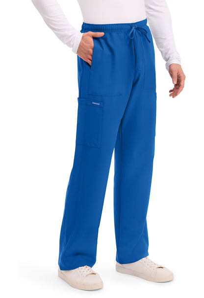 Workwear Originals Ultra CK279A Men's Mid Rise Zip Fly Straight Leg Scrub Pants Royal