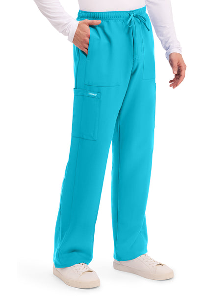 Originals Ultra CK279A Men's Mid Rise Zip Fly Straight Leg Pants Turquoise