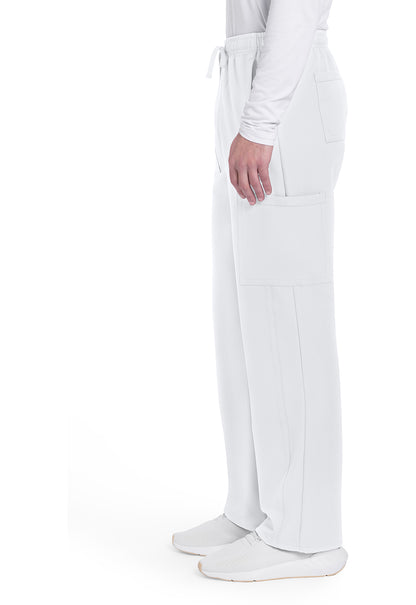 Workwear Originals Ultra CK279A Men's Mid Rise Zip Fly Straight Leg Scrub Pants White