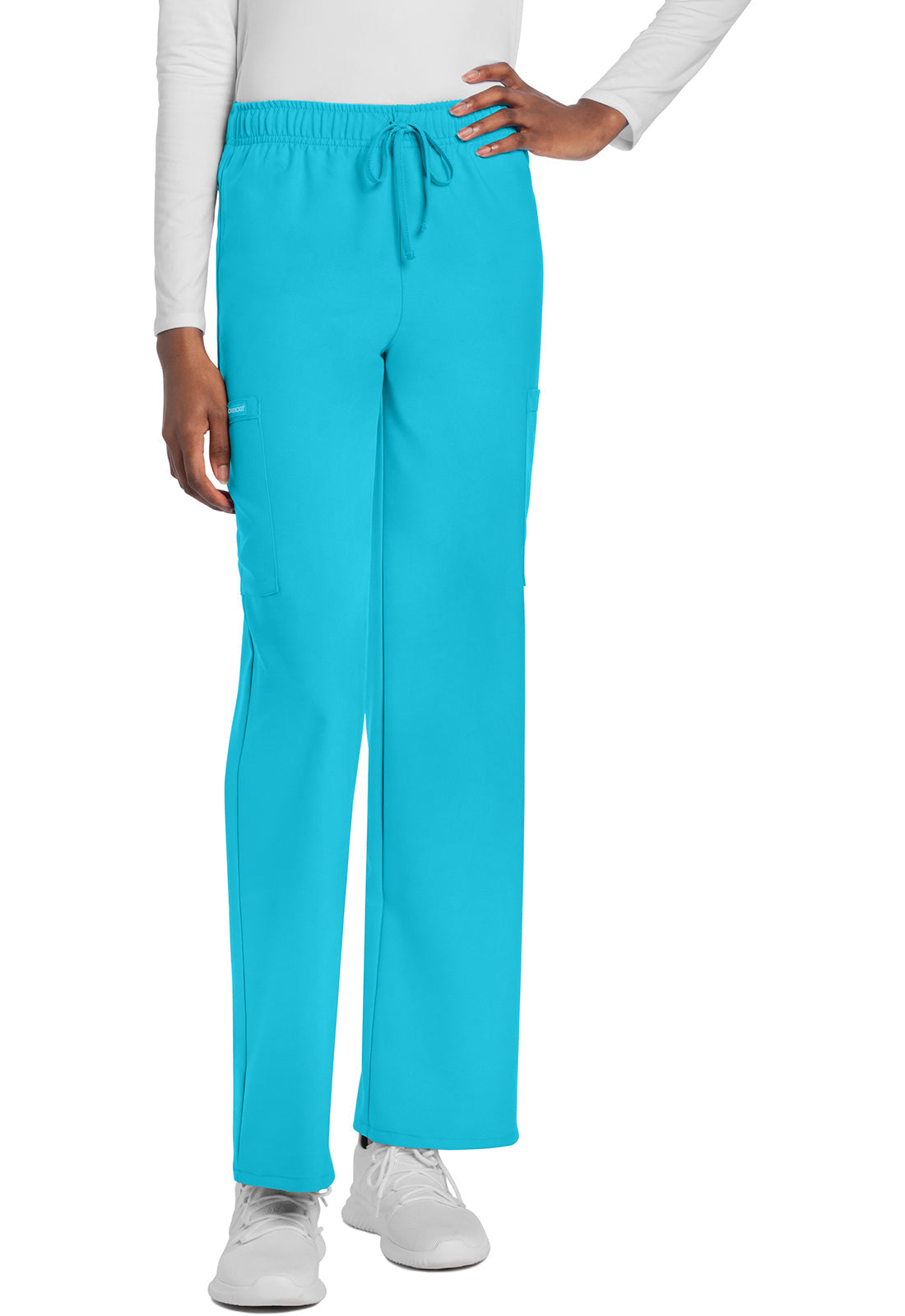 Workwear Originals Ultra CK280A Unisex Unisex Mid Rise Drawstring Straight Scrub Pants image 5