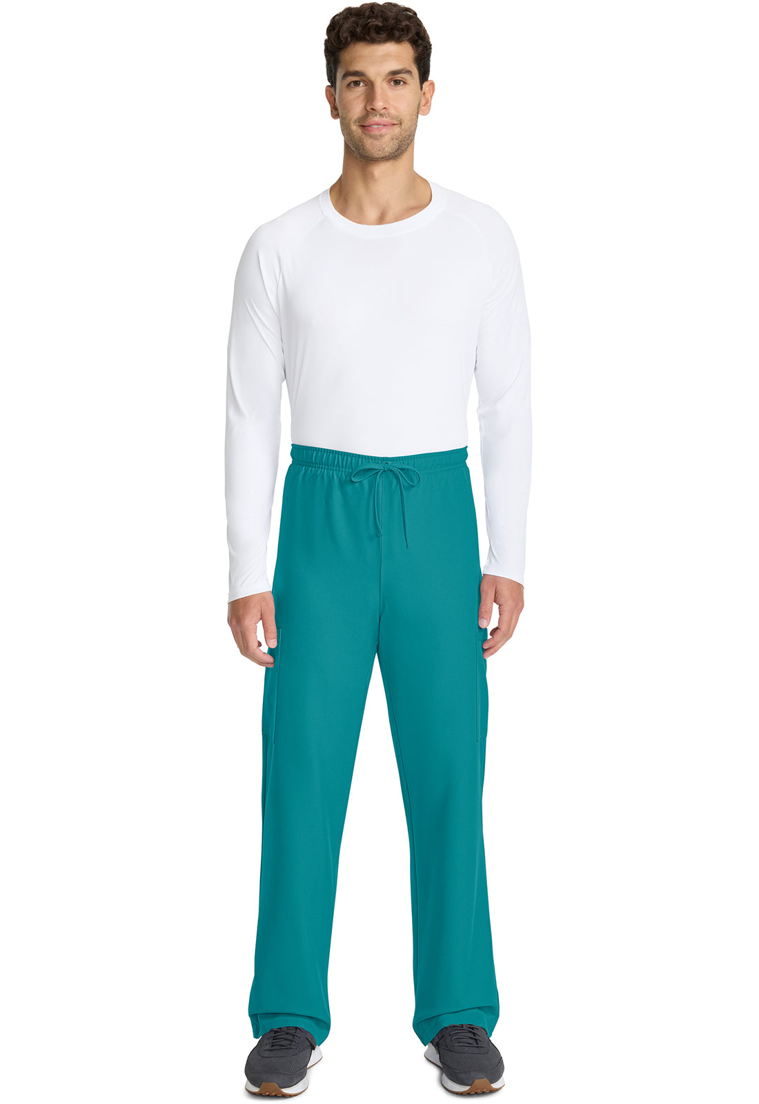 Originals Ultra CK280A Unisex Mid Rise Drawstring Straight Pants Teal Blue