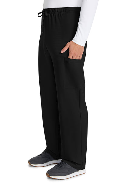 Workwear Originals Ultra CK280A Unisex Unisex Mid Rise Drawstring Straight Scrub Pants Black
