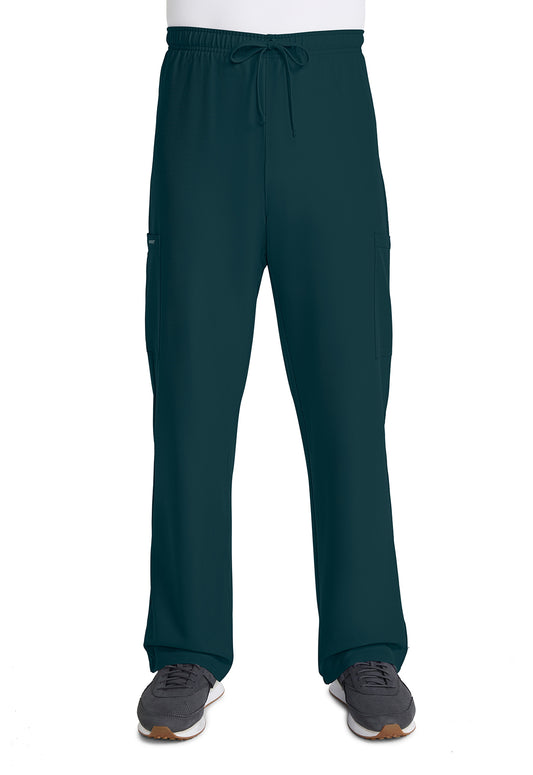 Workwear Originals Ultra CK280A Unisex Unisex Mid Rise Drawstring Straight Scrub Pants Caribbean Blue