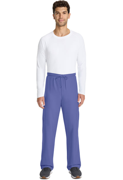 Workwear Originals Ultra CK280A Unisex Unisex Mid Rise Drawstring Straight Scrub Pants Ciel Blue