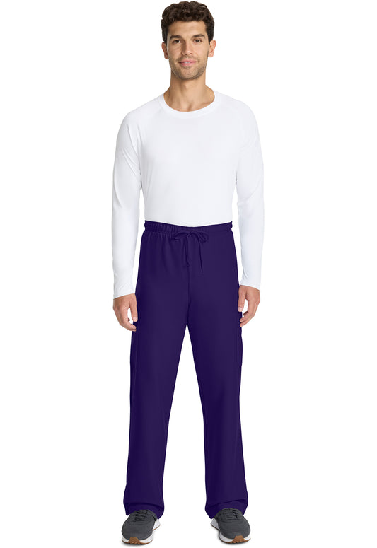 Workwear Originals Ultra CK280A Unisex Unisex Mid Rise Drawstring Straight Scrub Pants Grape