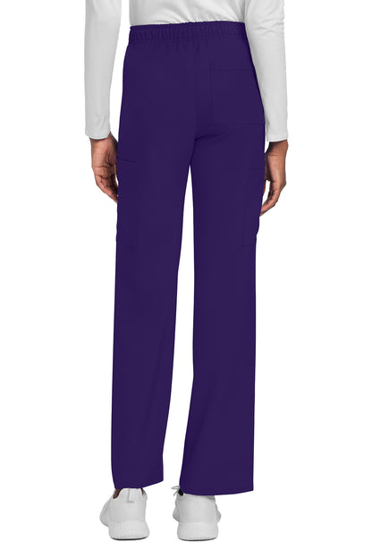 Workwear Originals Ultra CK280A Unisex Unisex Mid Rise Drawstring Straight Scrub Pants Grape