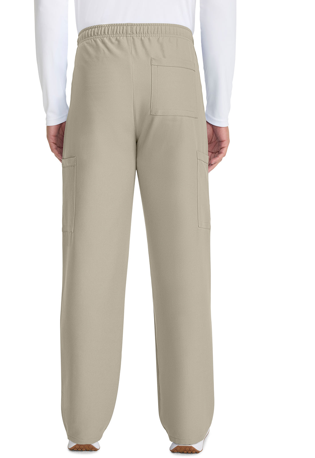 Workwear Originals Ultra CK280A Unisex Unisex Mid Rise Drawstring Straight Scrub Pants Khaki