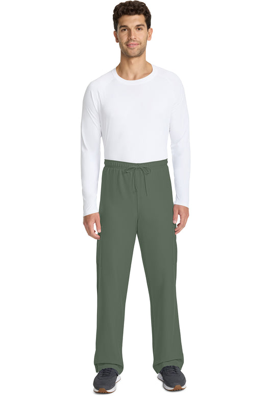 Workwear Originals Ultra CK280A Unisex Unisex Mid Rise Drawstring Straight Scrub Pants Olive