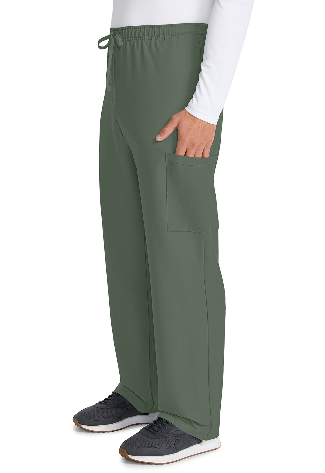 Originals Ultra CK280A Unisex Mid Rise Drawstring Straight Pants Olive Image