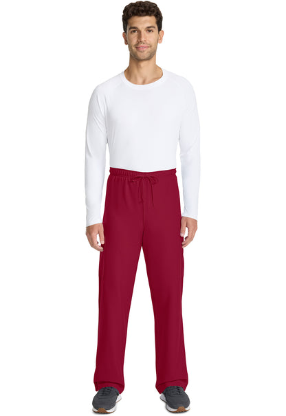 Workwear Originals Ultra CK280A Unisex Unisex Mid Rise Drawstring Straight Scrub Pants Red
