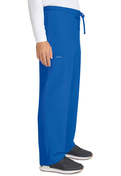 Workwear Originals Ultra CK280A Unisex Unisex Mid Rise Drawstring Straight Scrub Pants Royal