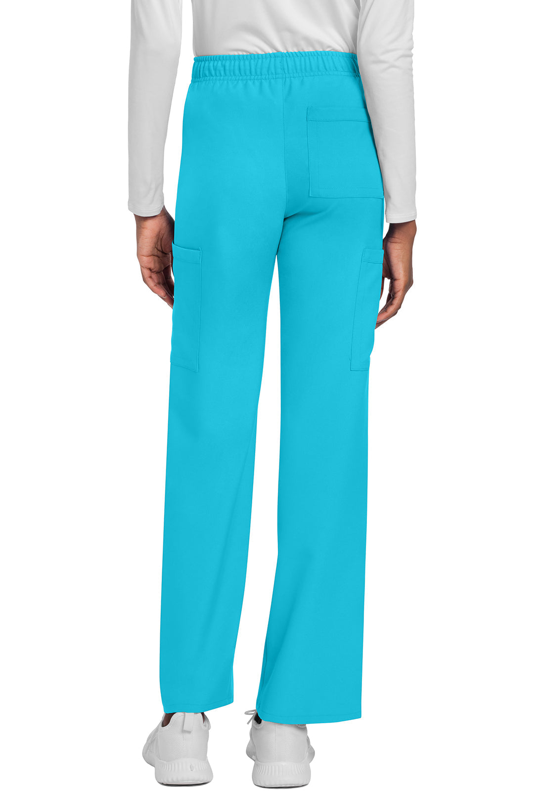 Workwear Originals Ultra CK280A Unisex Unisex Mid Rise Drawstring Straight Scrub Pants image 4