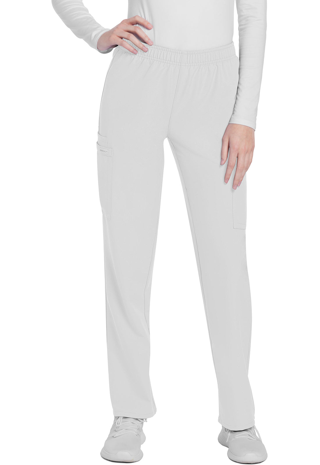 Originals Ultra CK281A Mid Rise Pull-on Slim Leg Cargo Pants White