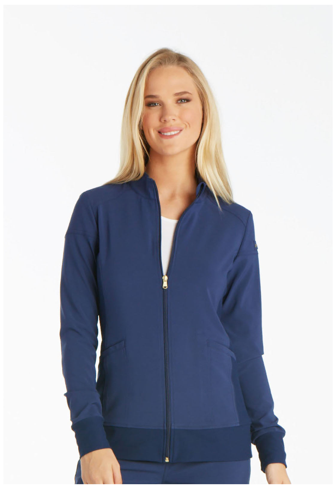 iFlex CK303 Zip Front Jacket Navy