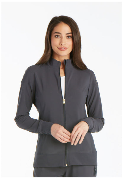 iFlex CK303 Zip Front Jacket Pewter