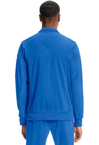 Classics CK305A Men's Zip Front Jacket Royal Model Image Back | Infinity