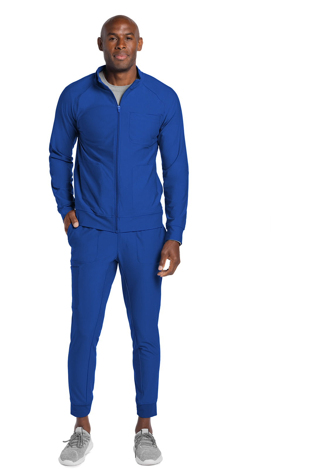 Form CK333 Men's Zip Front Jacket Royal