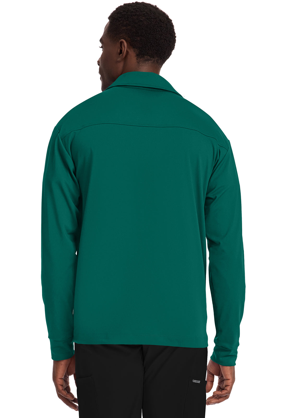 Achieve CK354 Men's Zip-Up Warm-Up Jacket Hunter Image